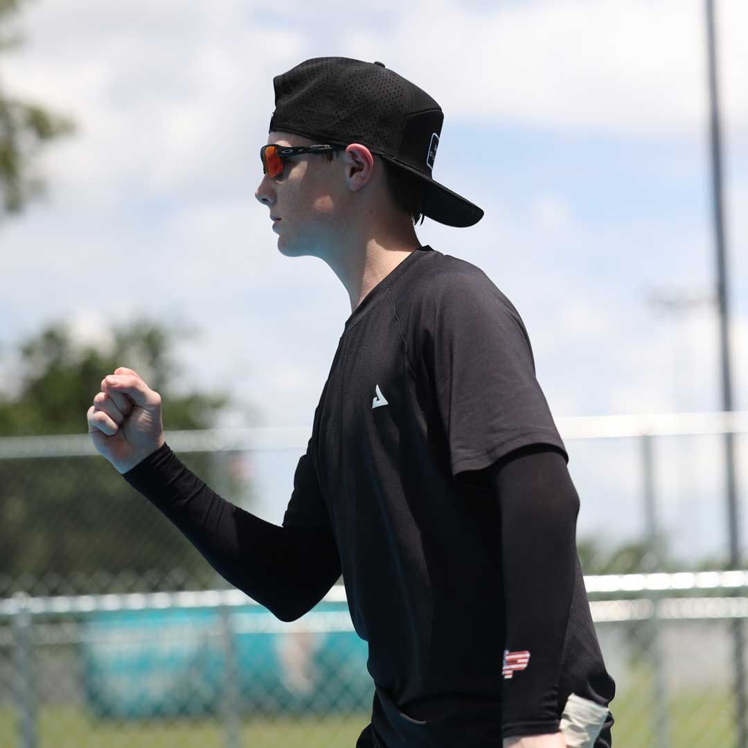 Austin Romaguera training and preparing between points